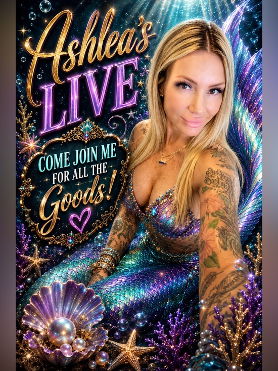 ASH IS LIVE Other - THE OG MERMAID 🧜🏼‍♀️ OF POSH IS LIVE FLYER